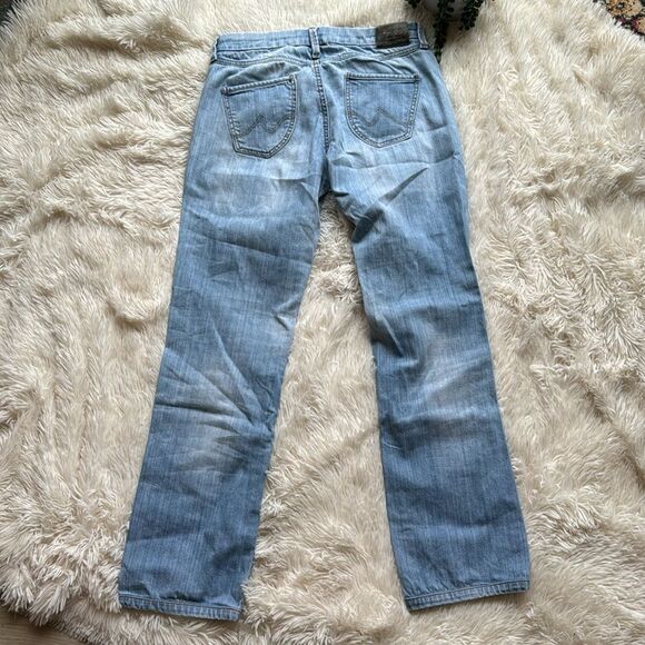Mango Collection Light Wash Denim Bootcut Jeans Size 6 - Picture 3 of 7